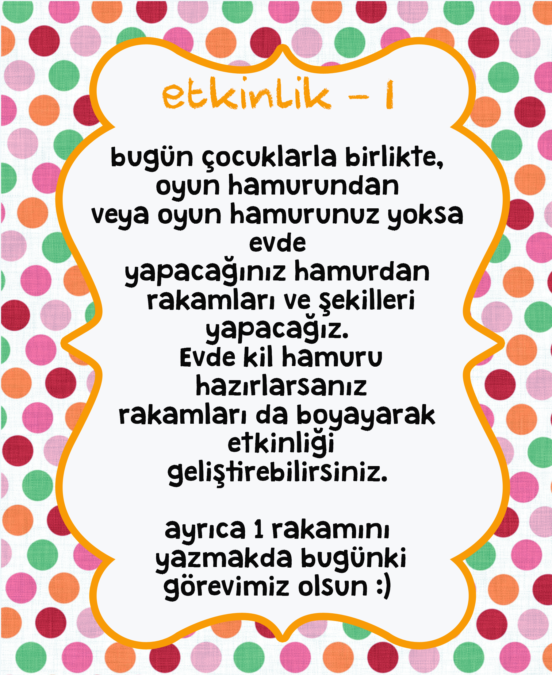 evde uygulanabilecek okulöncesi etkinlikleri